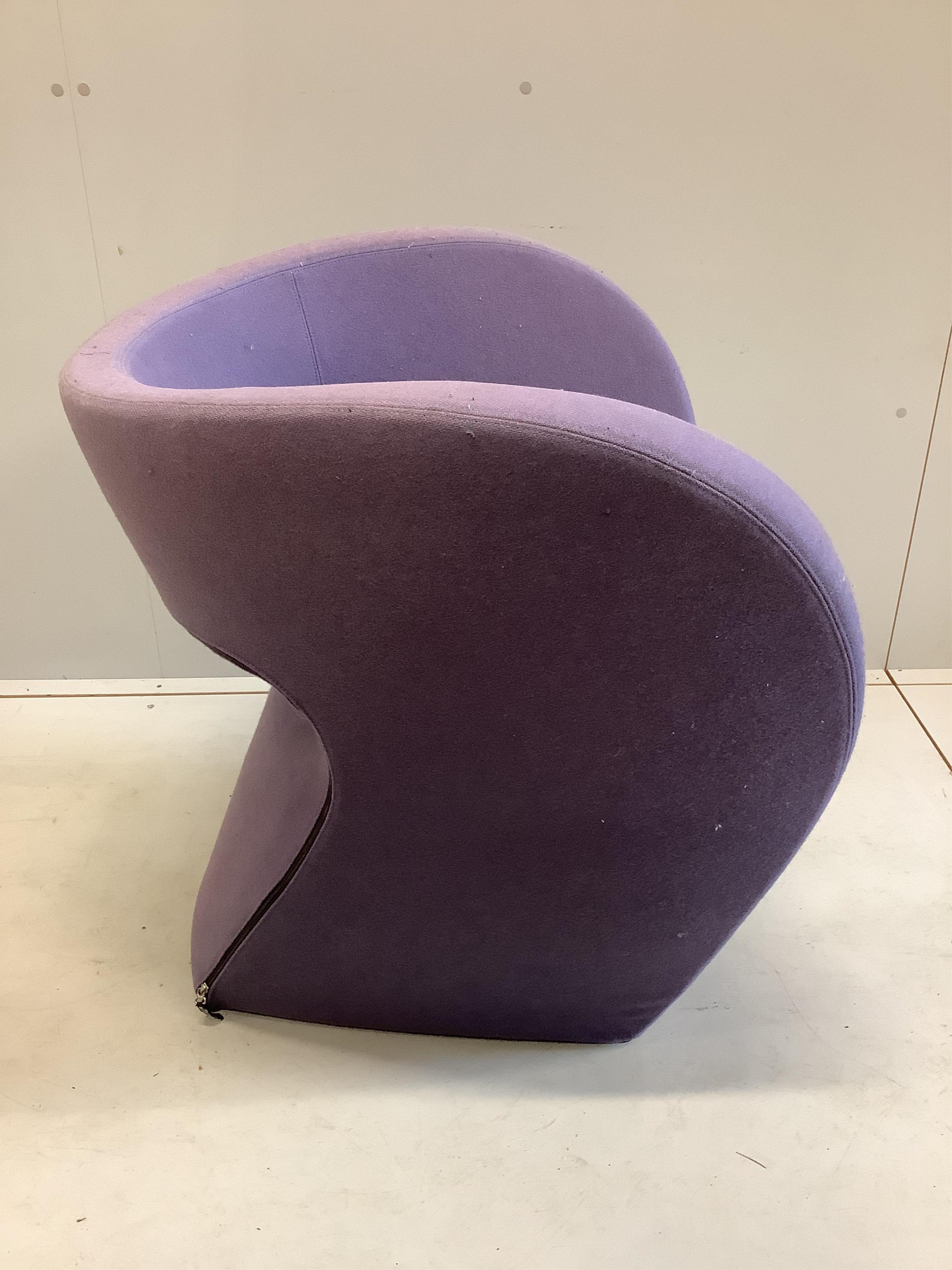 A Ron Arrad chair by Cassina, width 74cm, depth 60cm, height 76cm